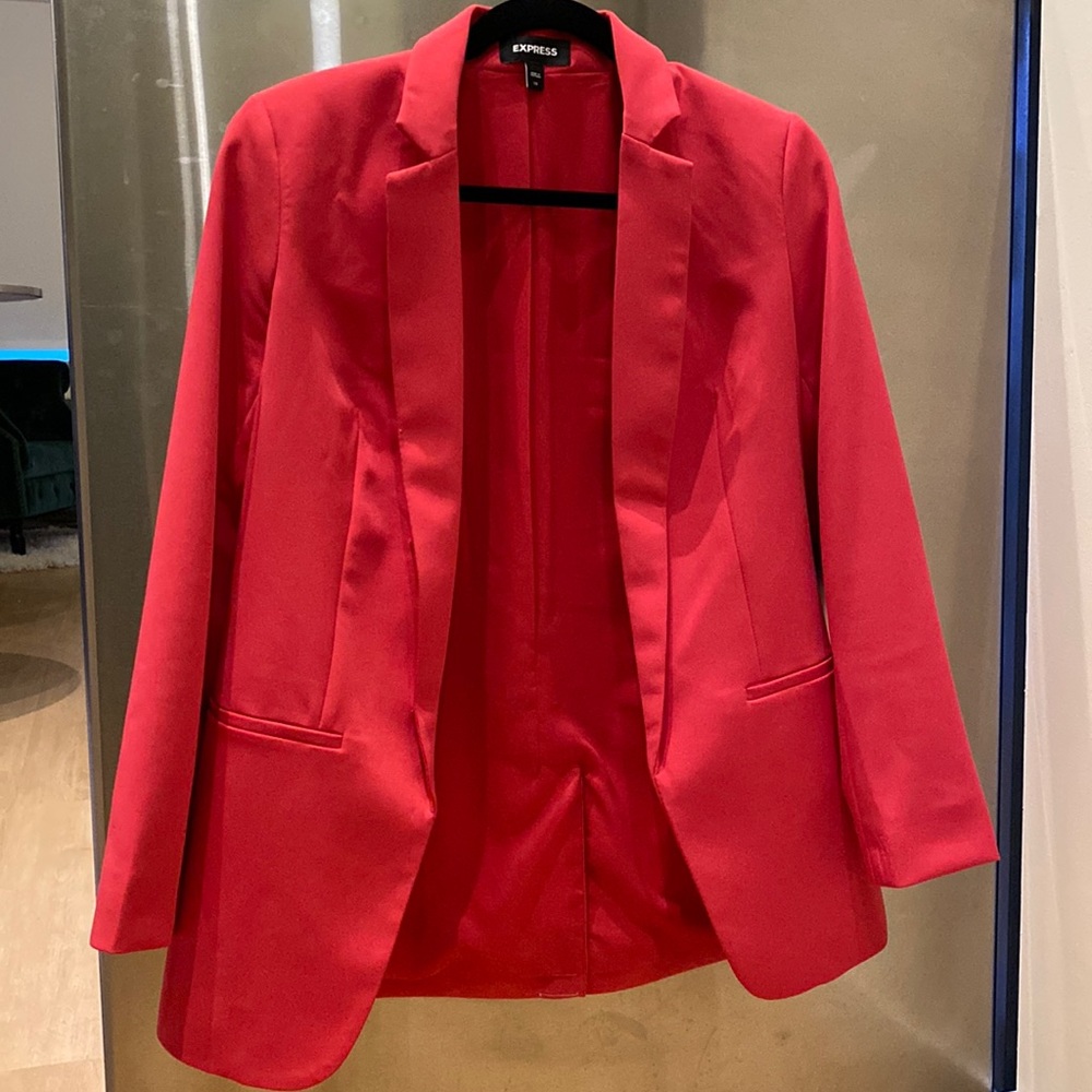 Express pink blazer size XS